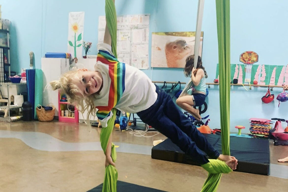 Kids, Tween & Teen Aerial Yoga Classes